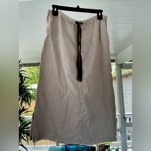 Hi Times vintage linen skirt